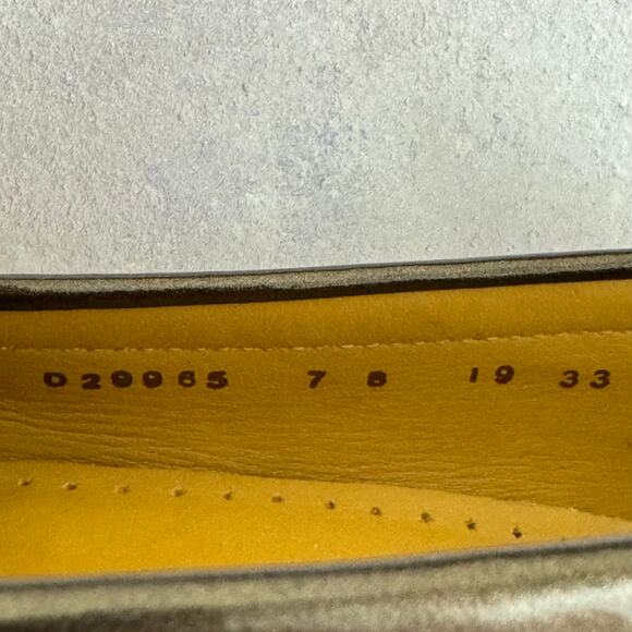 Cole Haan Shoes Womens Size 7 B Tassel Loafers Slip On Brown Shiny D29965 - Picture 14 of 15